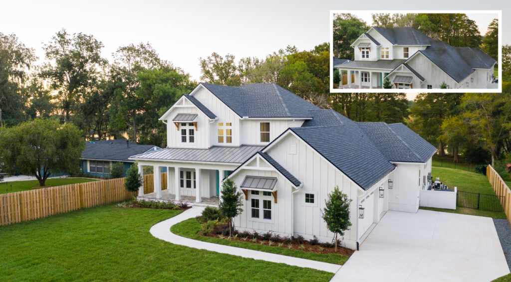 Beautiful power washed Westchester home