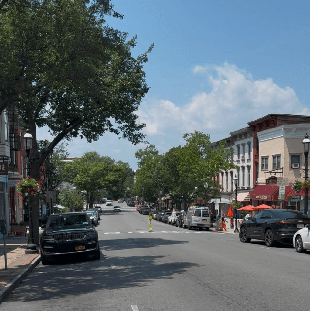 Alternate view of Main Street near Tarrytown NY Power Washing Company service area