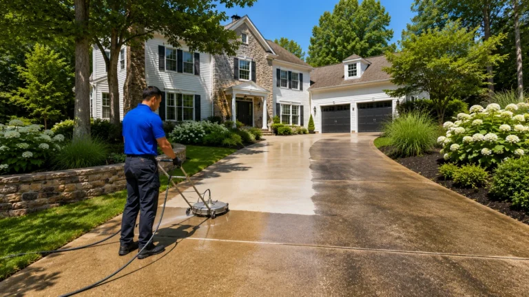 Professional driveway cleaning in Yonkers NY